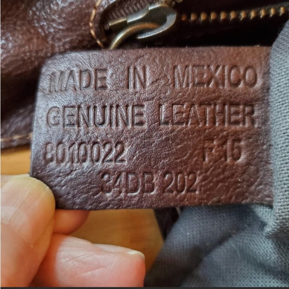 Frye Brown Leather Shoulder Bag Purse